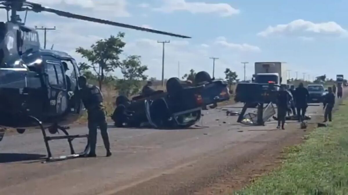 Acidente com viatura da ROTAM mata sargento na Cidade Ocidental (GO)