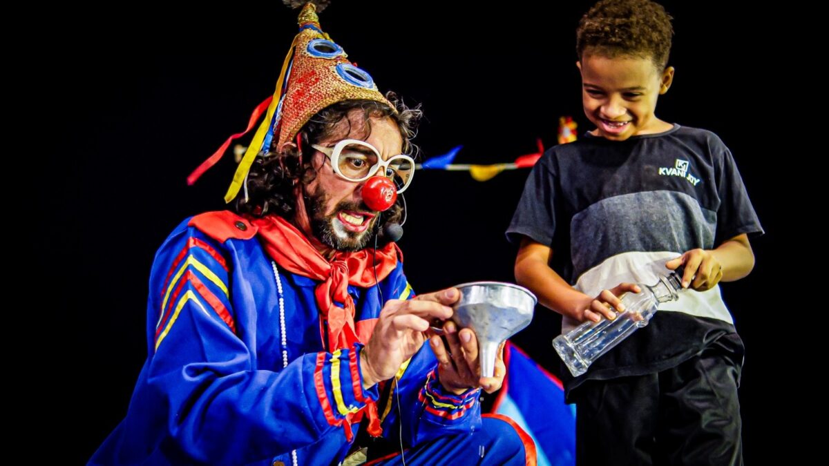 Cia. Tem Sim Sinhô celebra 25 anos com espetáculo “O Circo Só” na Quarta Cultural desta semana