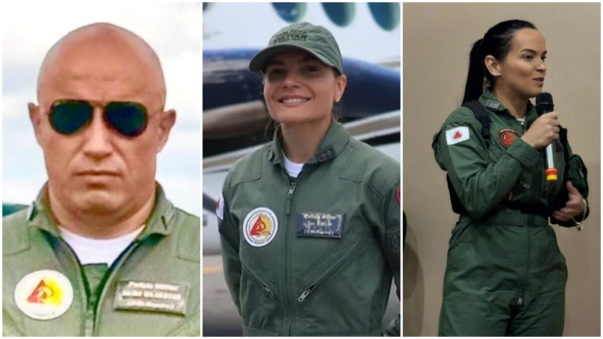 Coronel e duas tenentes: quem são as vítimas da queda do avião da PM em Minas