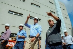 Daniel Vilela visita e destaca agilidade das obras do Basileu França