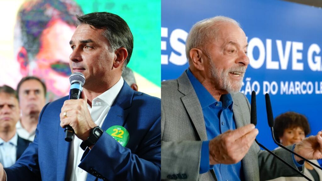 Datafolha: Flávio tem 51% e Lula, 49%; disputa segue empatada tecnicamente