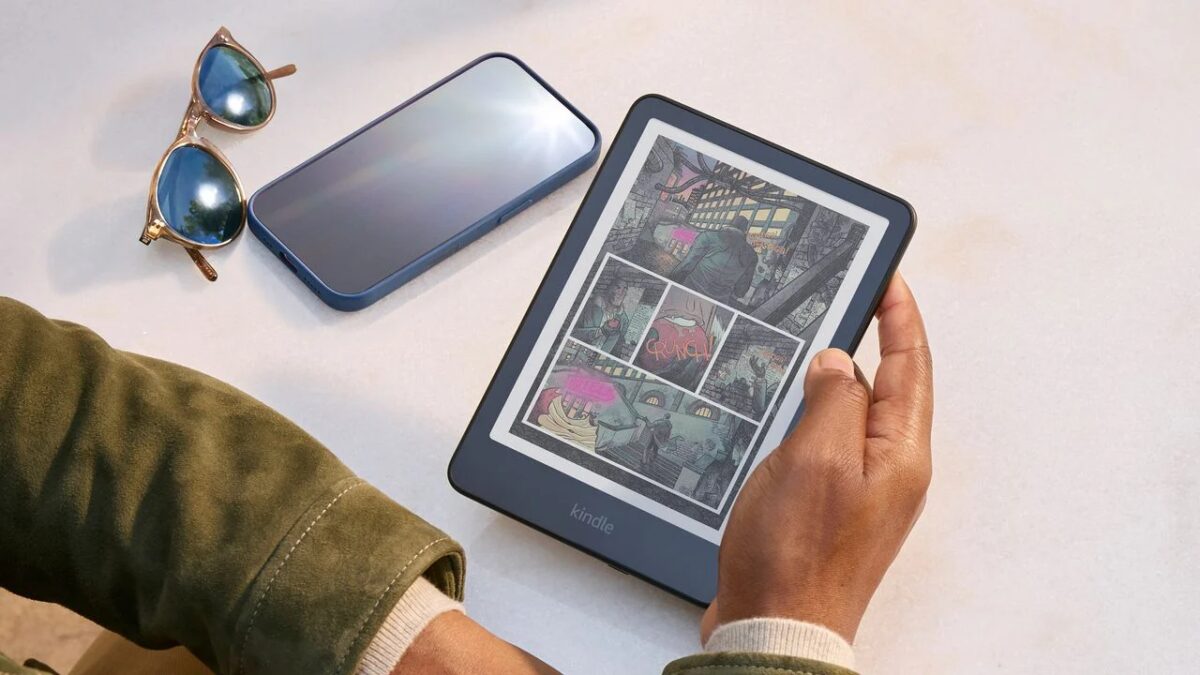 Excelente para quadrinhos e livros: Kindle Colorsoft em promoção apenas hoje