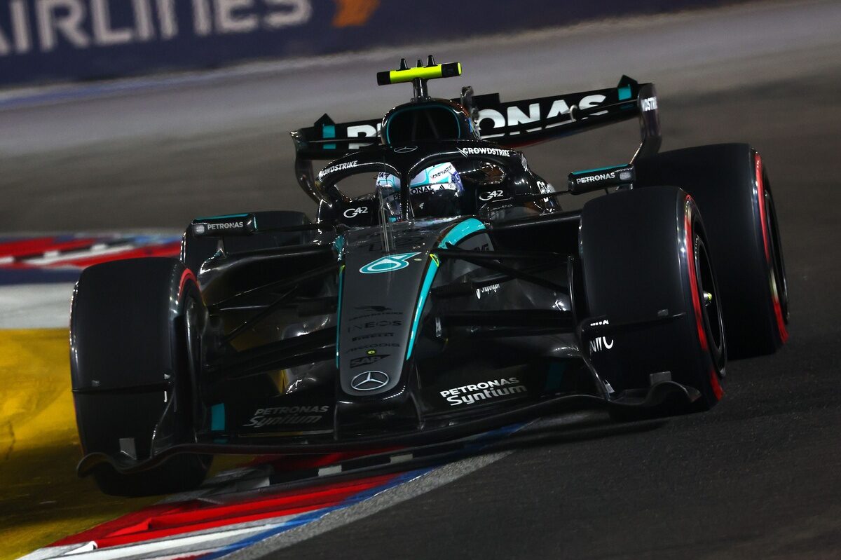 F1: Em Singapura, Mercedes "começa a ver" o que pacote de atualizações da Malásia "pode oferecer"