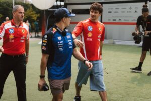 F1: Leclerc rebate Hadjar e acusa francês de estar dizendo coisas "sem sentido"