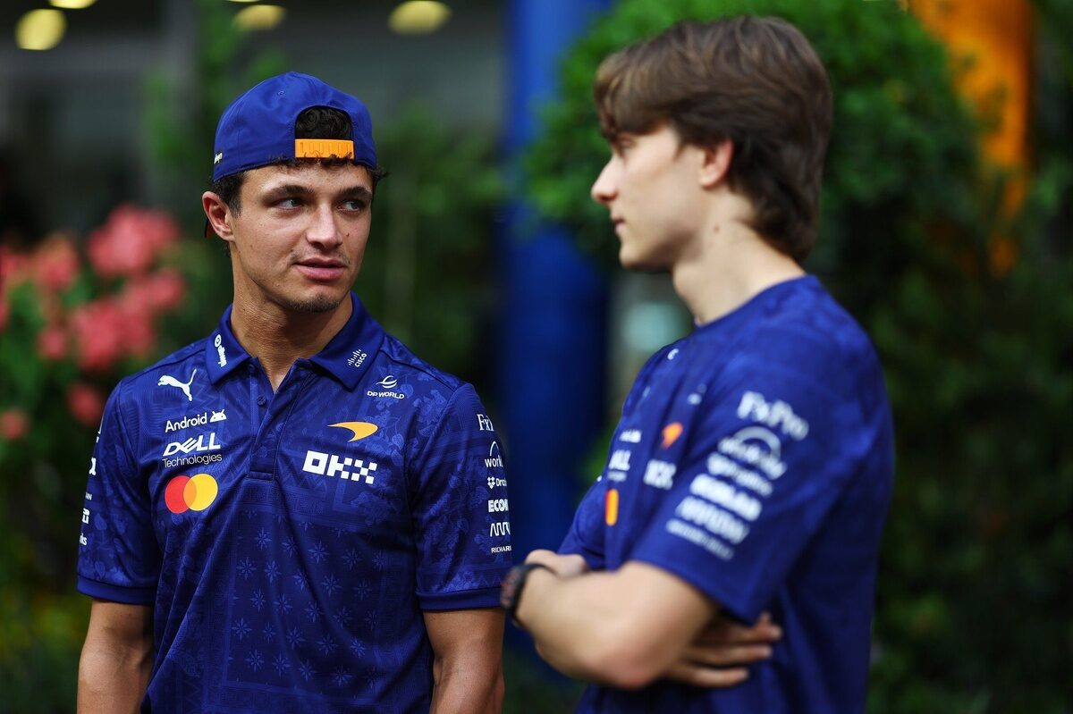 F1: McLaren mira resolver problemas no sistema de combustível do motor de Norris em Singapura