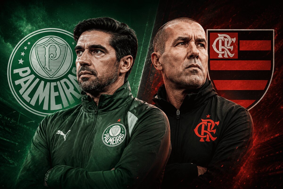 Flamengo ou Palmeiras: qual time tem a tabela mais difícil do Brasileirão?