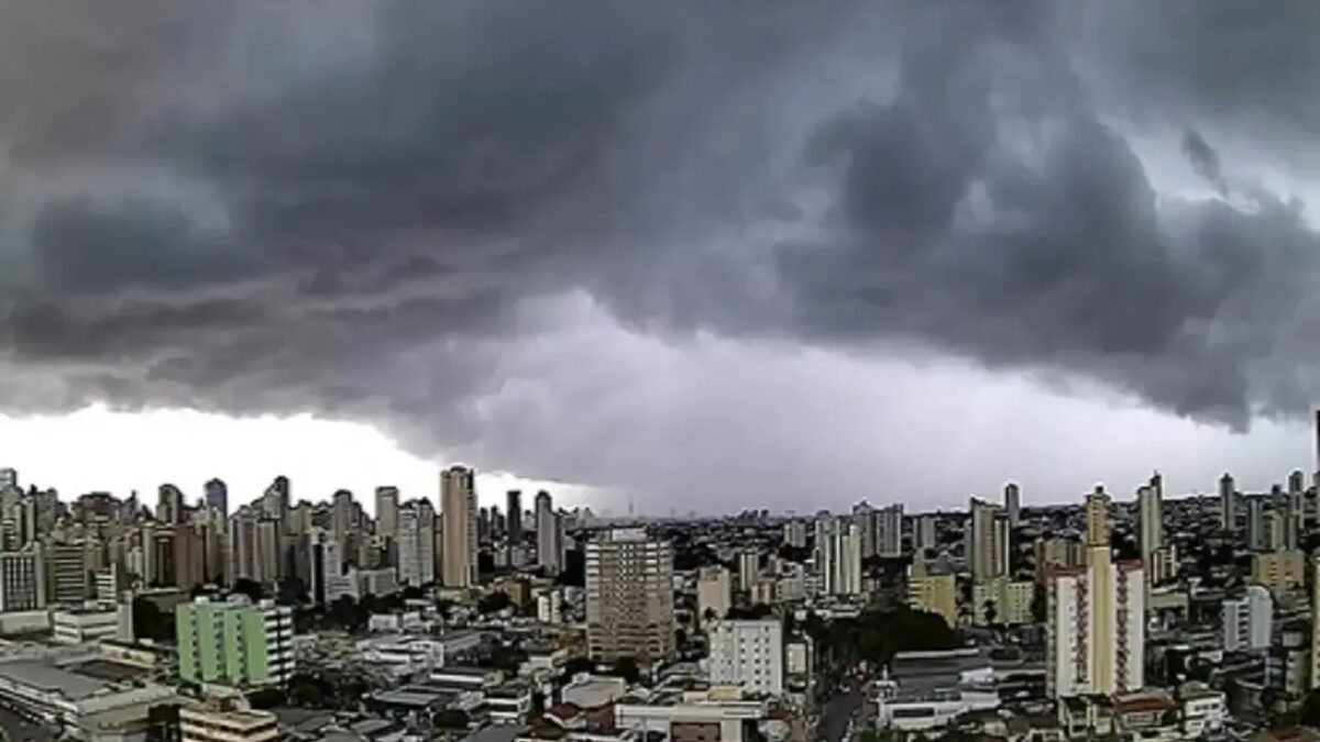 Goiânia terá máxima de 34°C e possibilidade de chuva à noite nesta terça (13)
