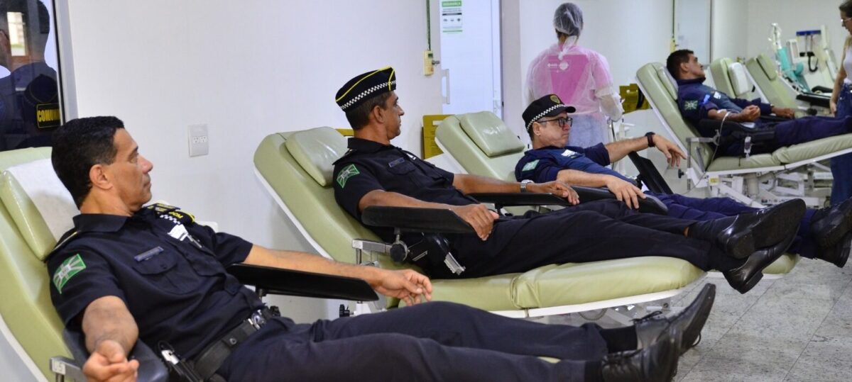 Guarda Civil Metropolitana de Goiânia participa da campanha Policiais Contra o Câncer Infantil