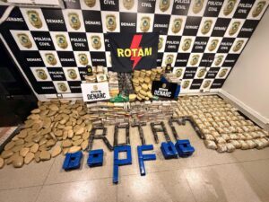 Homem é preso em Goiânia com 800 quilos de drogas avaliadas em R$ 24 milhões