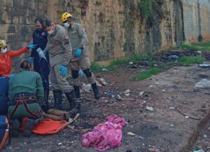 Homem fica ferido após cair de altura de 10 metros no Jardim América em Goiânia