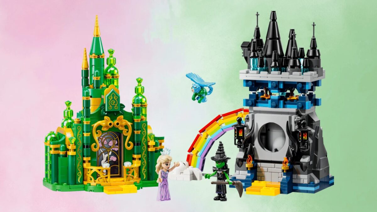 LEGO Wicked: Loja oficial coloca sets inspirados nos filmes em oferta na Amazon