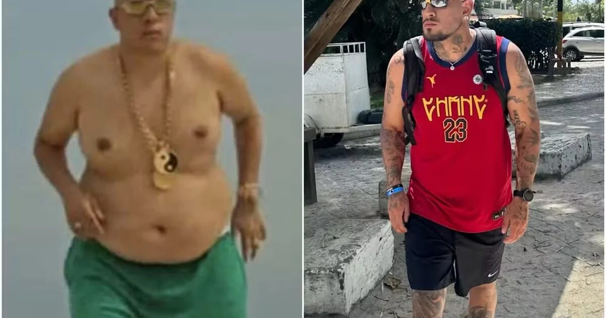 MC Binn comemora novo peso após perder cerca de 50 kg