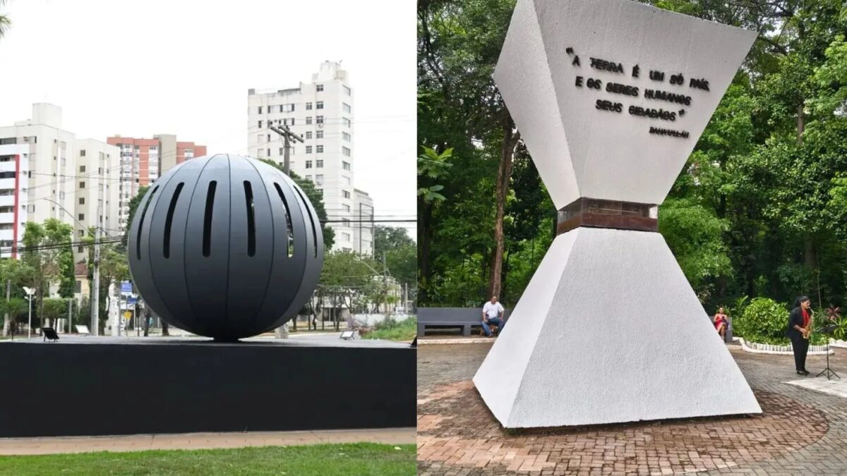 Monumentos históricos de Goiânia passam por revitalização no Bosque dos Buritis