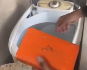Polícia encontra drogas escondidas em panela elétrica e dentro de máquina de lavar roupas em Goiânia
