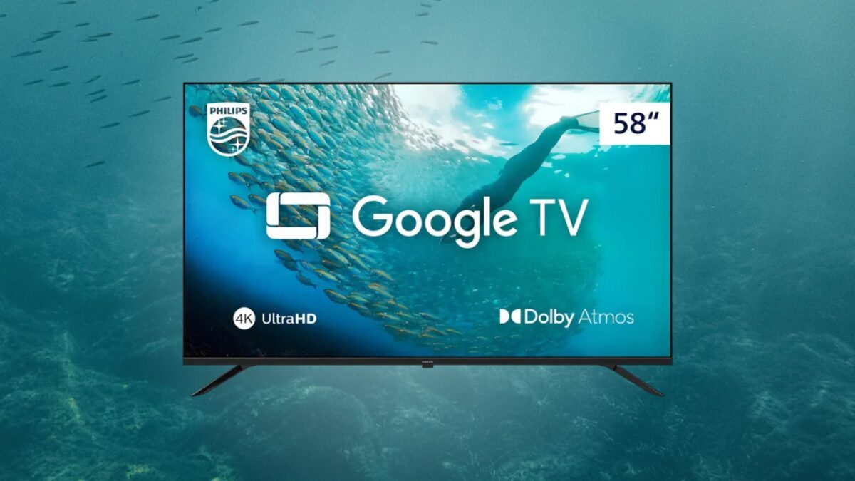 R$500 OFF! Smart TV 4K da Philips de 58" e Ultra HD fica mais barata no Mercado Livre