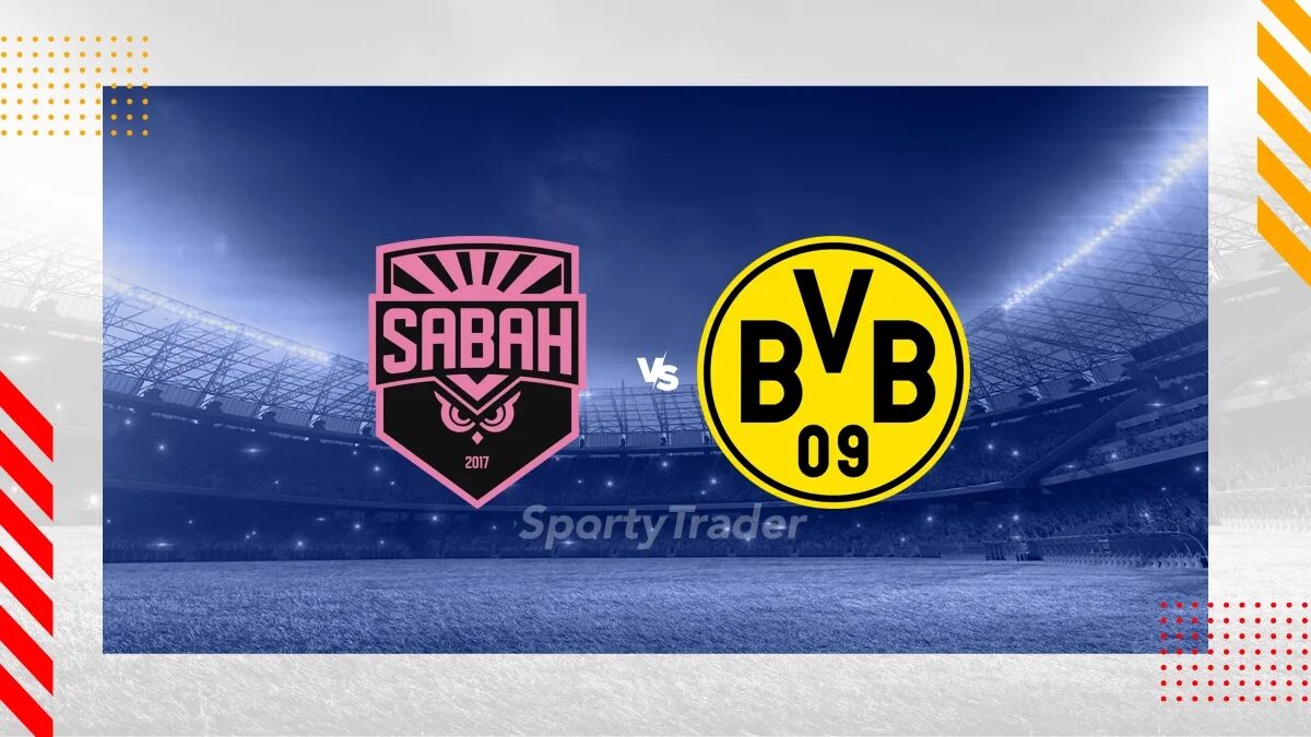 Sabah x Borussia Dortmund hoje: quem avança na Champions em Baku?