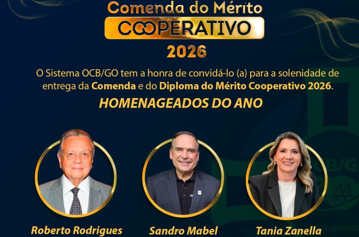 Sistema OCB/GO faz homenagem a lideranças por atuação em prol do cooperativismo