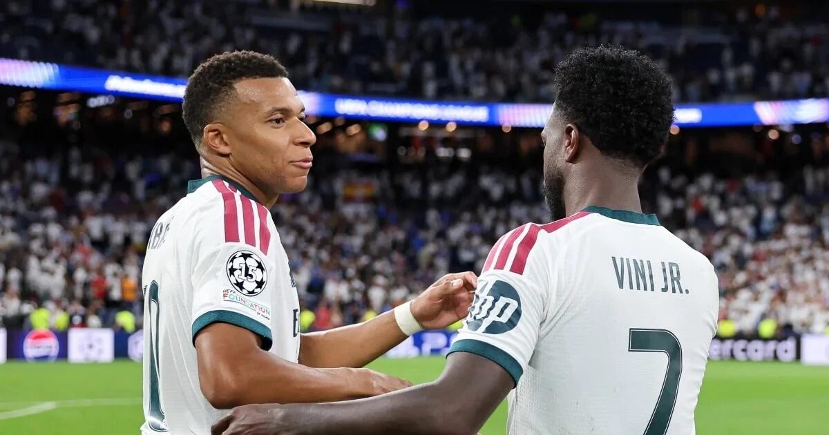 Vini Jr. e Mbappé mantêm relação fria e não são próximos fora de campo no Real Madrid